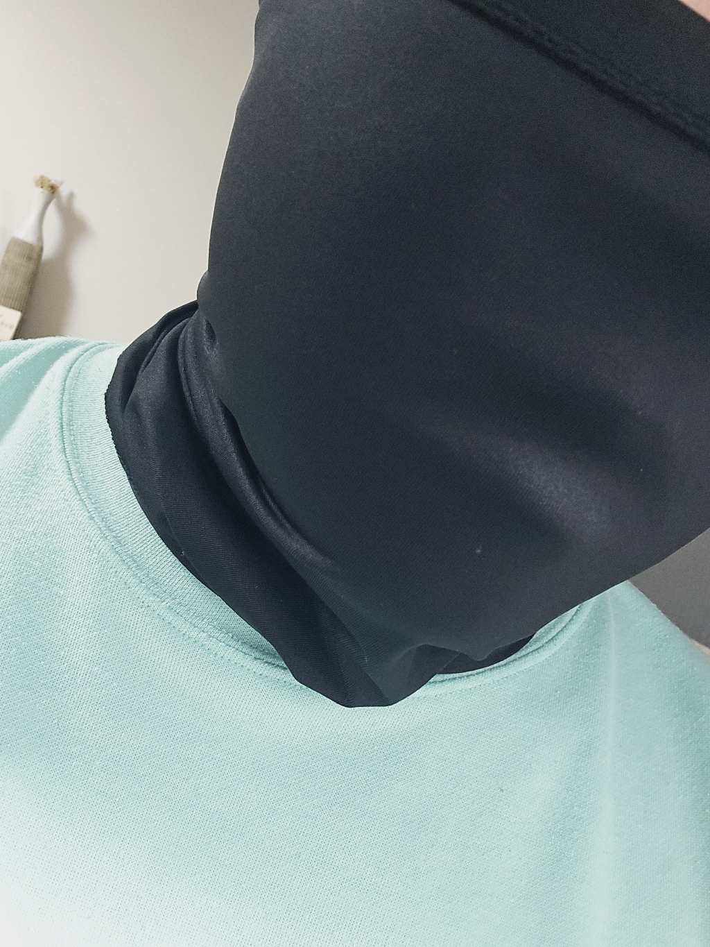 잭브라운 자외선 차단 쿨마스크 골프 라이딩 러닝 마스크, 옵션2. 블랙3장, 1세트 이미지 4