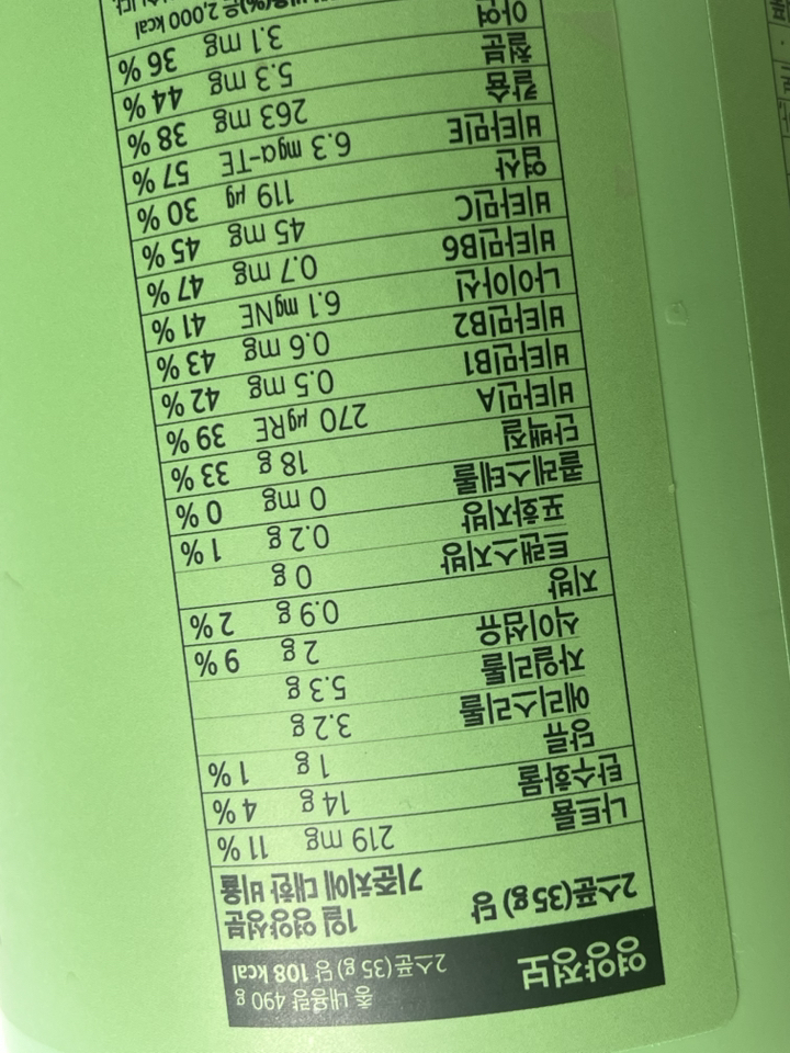 프로티원 단백질 쉐이크 녹차맛 490g, 1개 솔직 후기 | 실사용자 리뷰 분석 - 상품 이미지 3