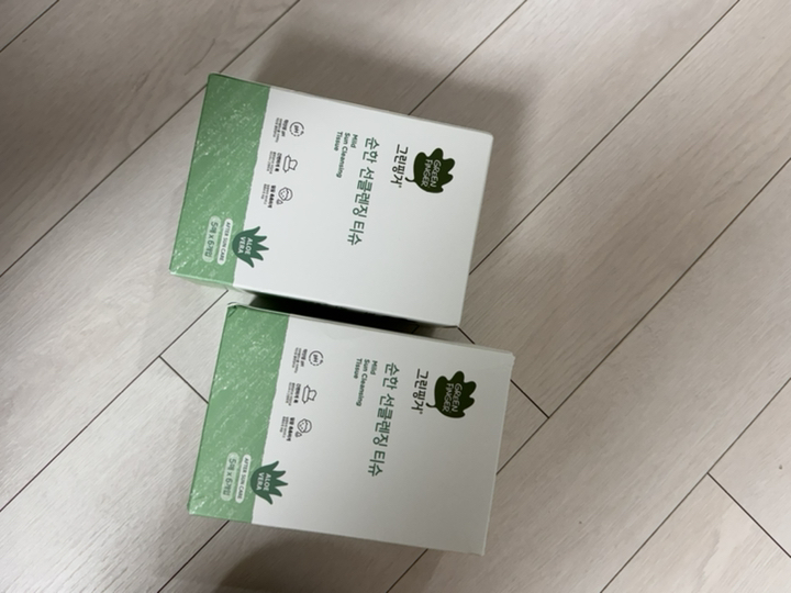 그린핑거 순한 선클렌징 티슈 솔직 후기 | 실사용자 리뷰 분석 - 상품 이미지 3