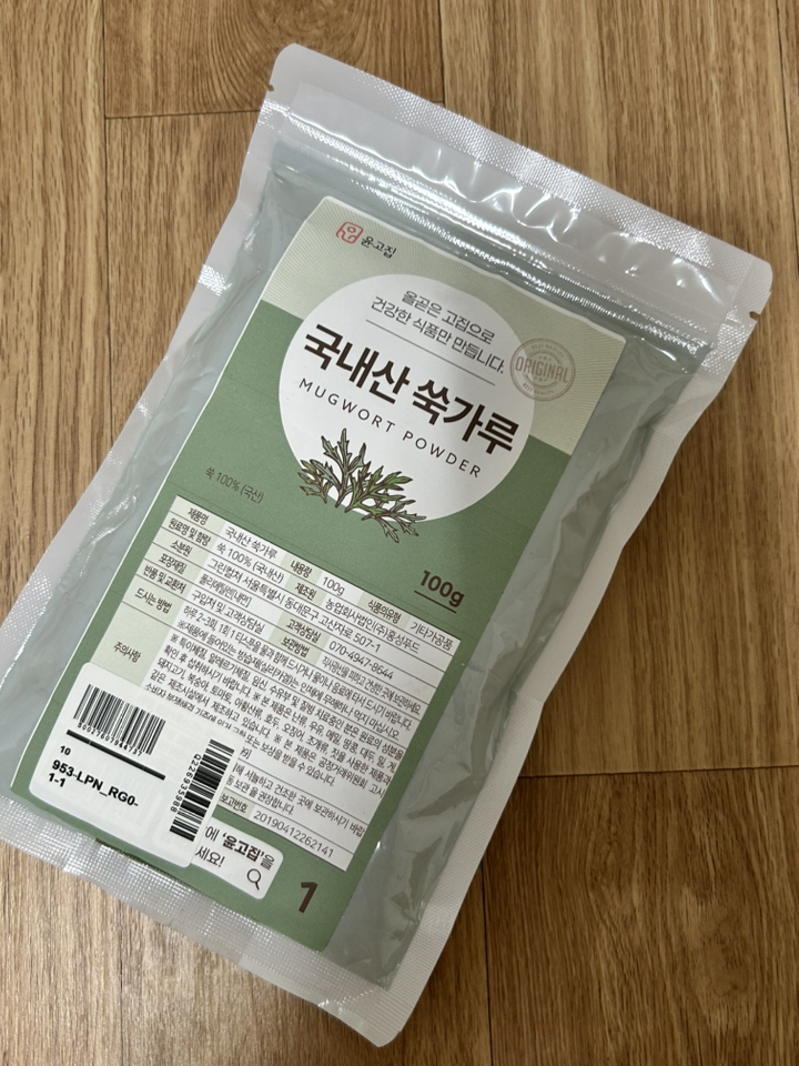 윤고집 쑥가루 100g, 1개 솔직 후기 | 실사용자 리뷰 분석 썸네일