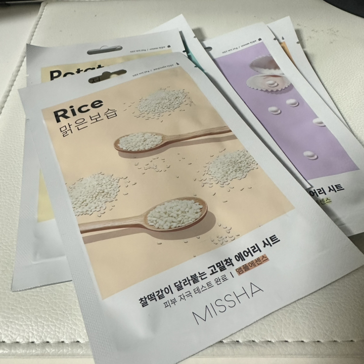 미샤 에어리 밀착 시트마스크 쌀 솔직 후기 | 실사용자 리뷰 분석 - 상품 이미지 3