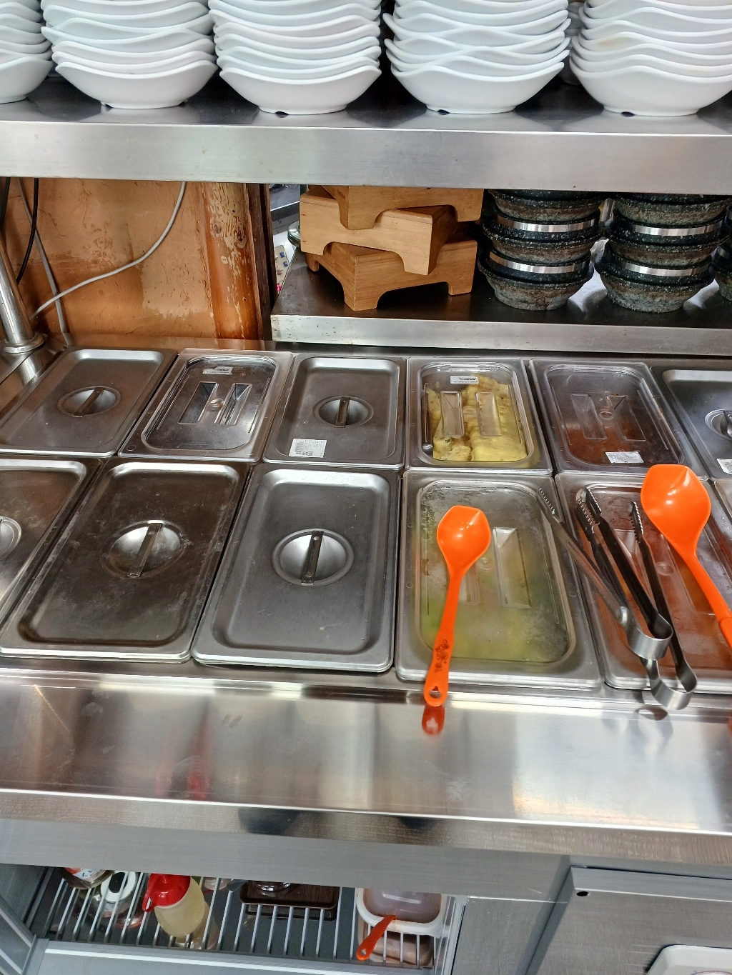 프리오 업소용 반찬냉장고 6구 1200x700x800 메탈 아날로그 이미지 4