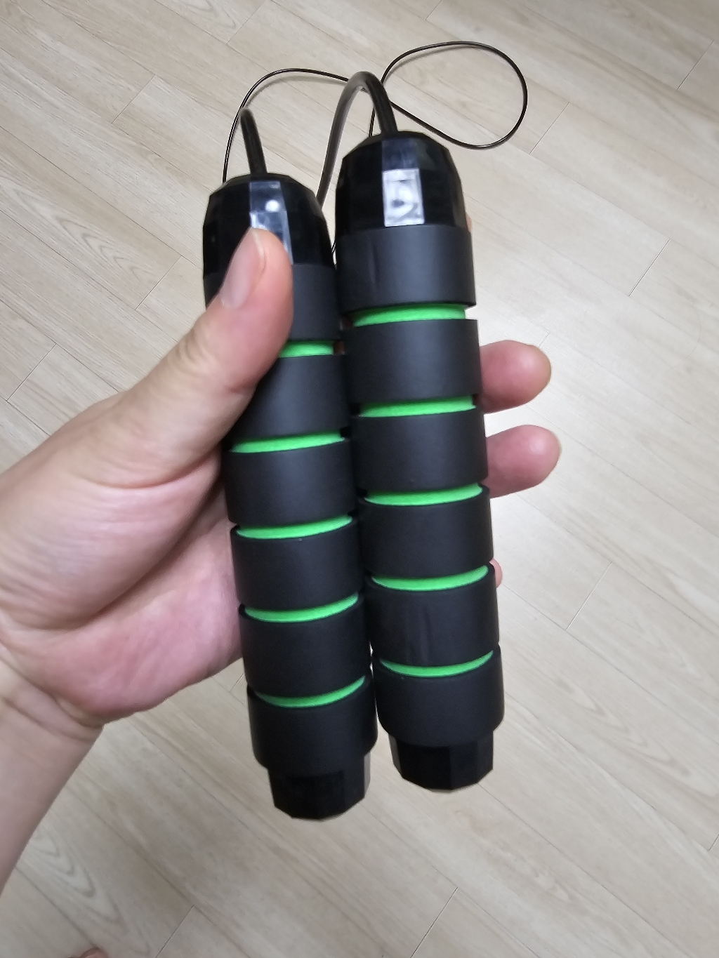 로멜로 논슬립 안꼬이는 와이어 줄넘기 YBZ9989 이미지 4