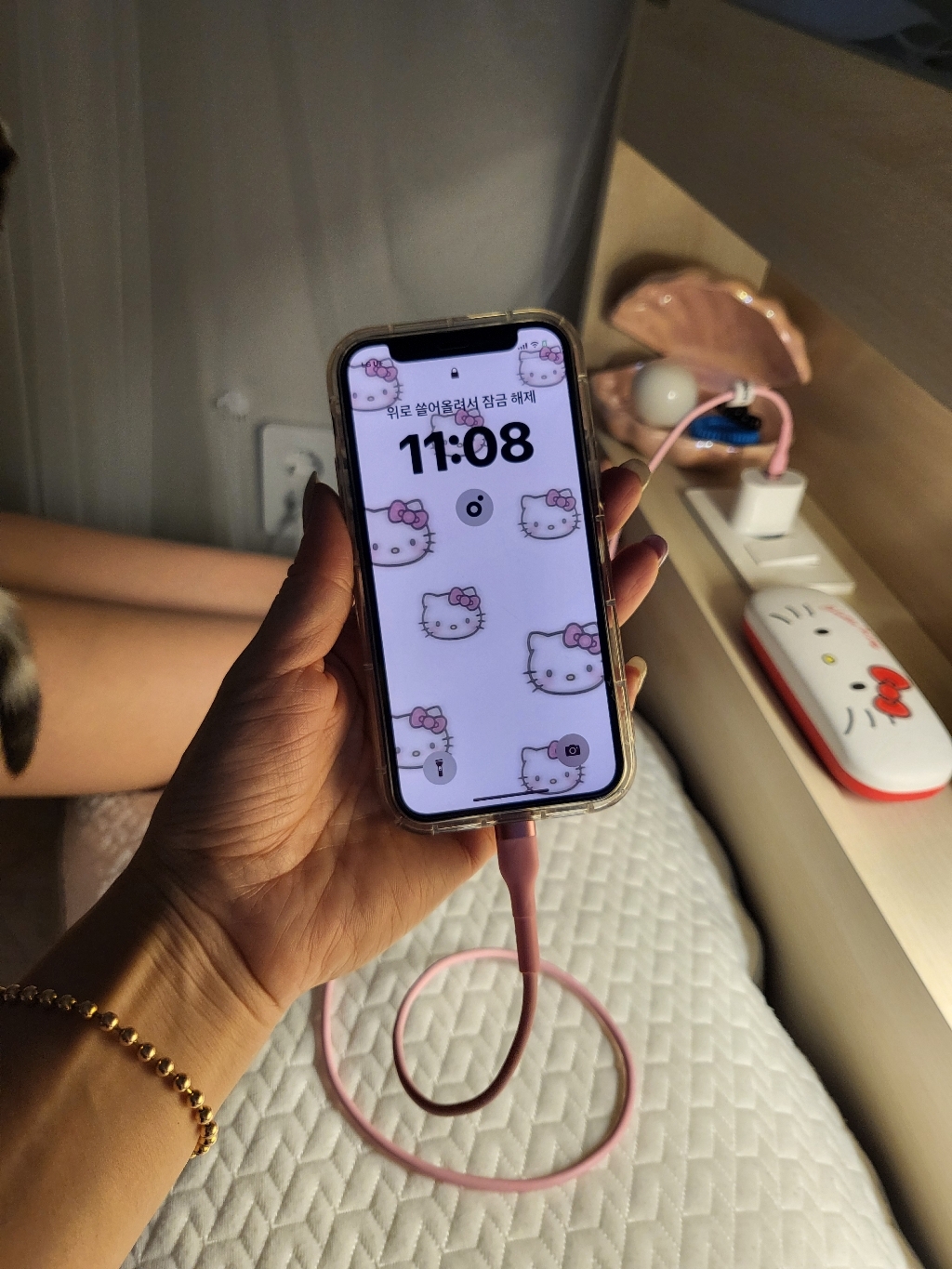 로랜텍 아이폰 케이블 호환 파스텔 C타입-애플8핀 PD 고속충전 솔직 후기 | 실사용자 리뷰 분석 - 상품 이미지 2