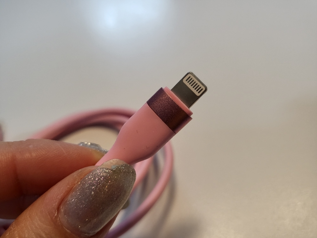 로랜텍 아이폰 케이블 호환 파스텔 C타입-애플8핀 PD 고속충전 솔직 후기 | 실사용자 리뷰 분석 - 상품 이미지 3