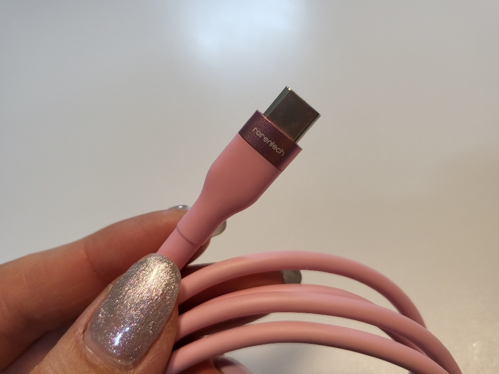 로랜텍 아이폰 케이블 호환 파스텔 C타입-애플8핀 PD 고속충전 이미지 4