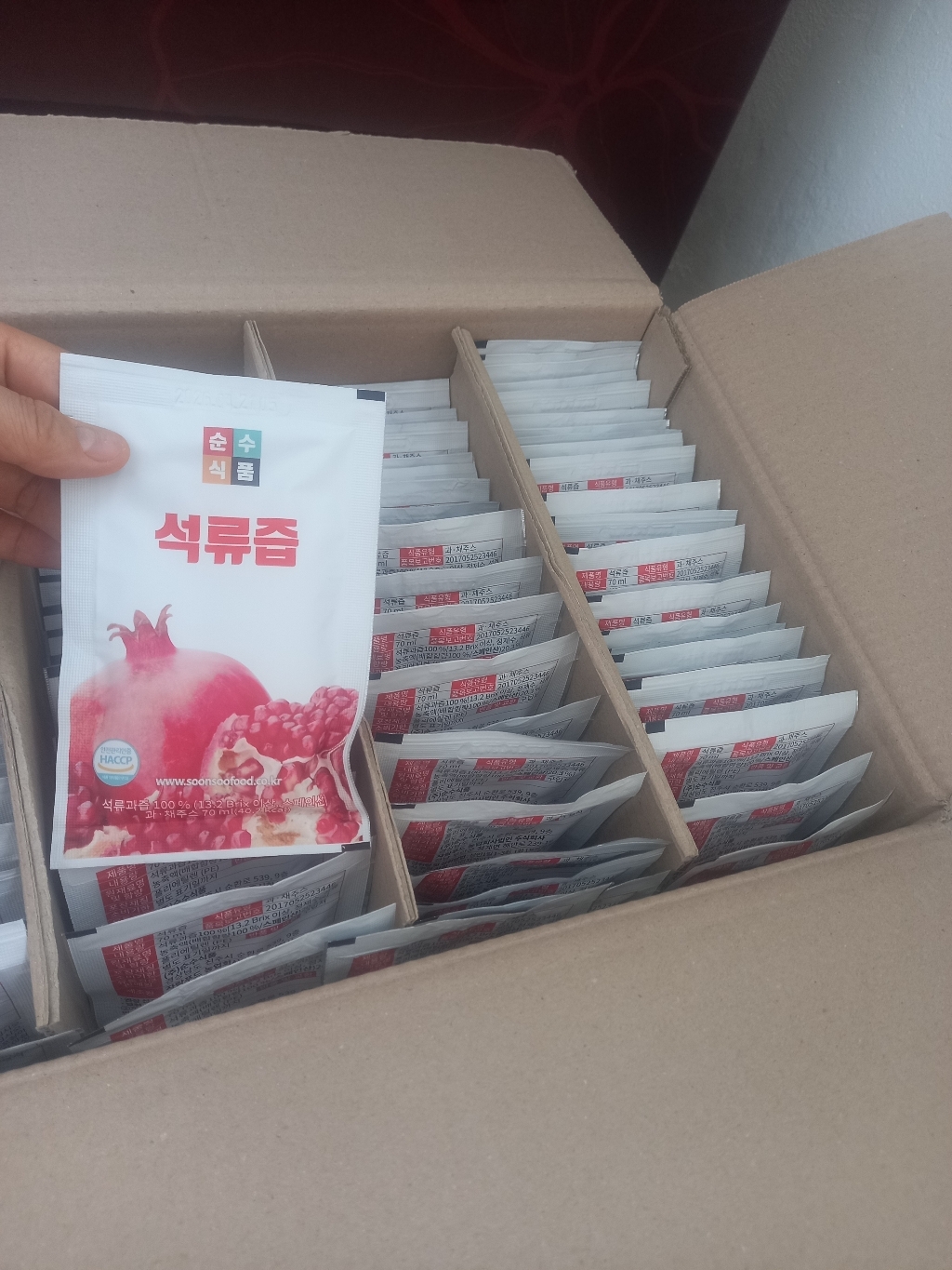 순수식품 석류즙 70ml, 100개 맛있게 먹은 솔직 후기 - 상품 이미지 2