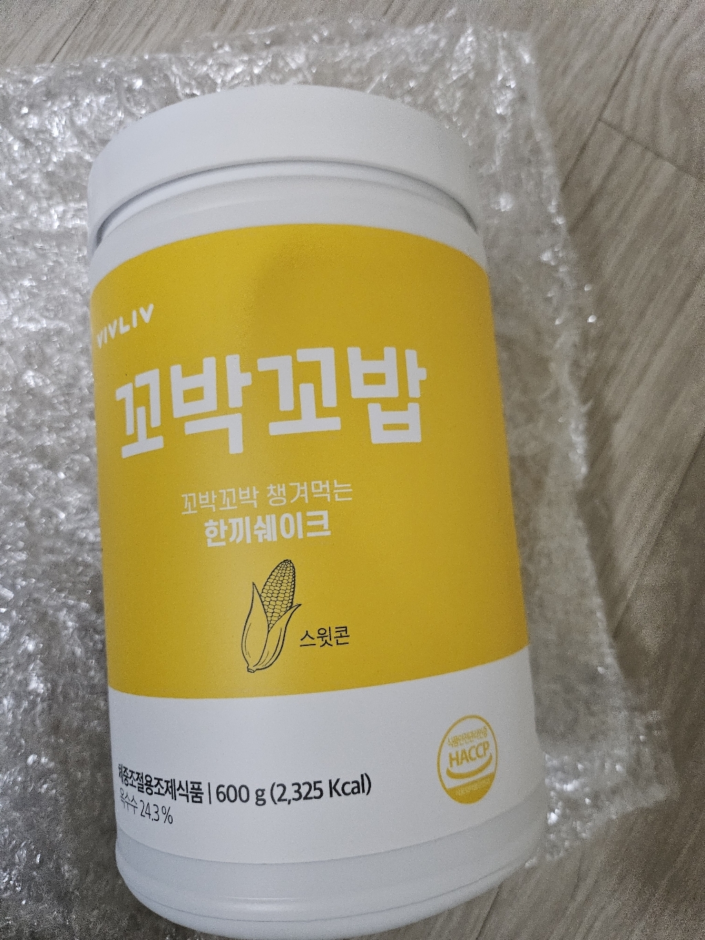 비브리브 꼬박꼬밥 한끼쉐이크 스윗콘맛 600g, 1개 이미지 2