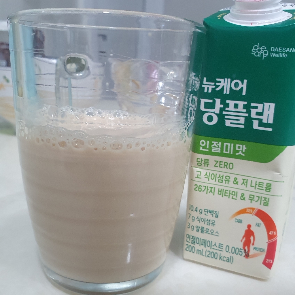 뉴케어당플랜 인절미맛 영양식 200ml, 72개 솔직 후기 | 실사용자 리뷰 분석 썸네일