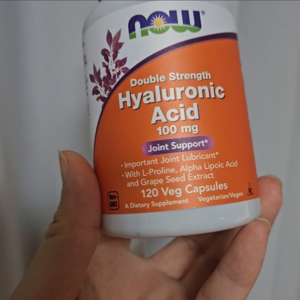 나우푸드 히알루로닉 애시드 더블 스트렝스 100mg 베지 캡슐 120정,... 맛있게 먹은 솔직 후기 - 상품 이미지 4