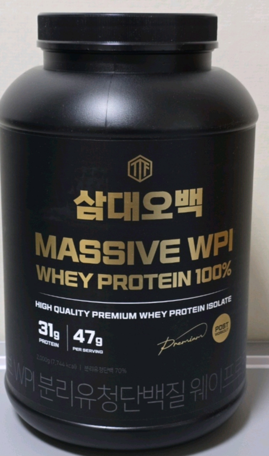 삼대오백 매시브 WPI 웨이 프로틴 단백질보충제 2kg 1통 이미지 4