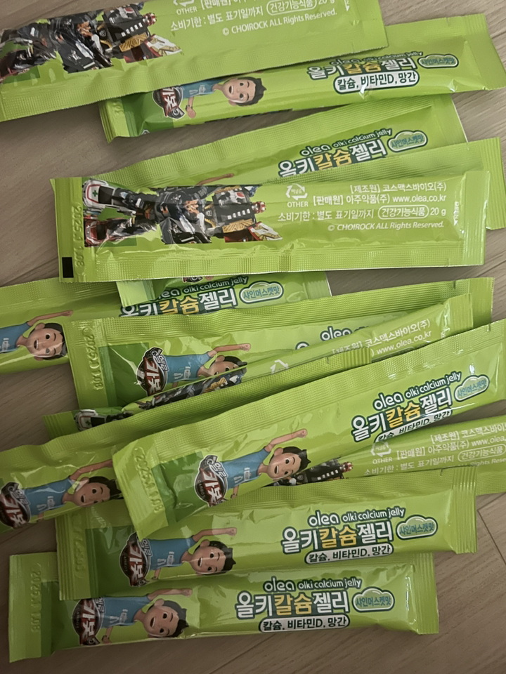 올키 칼슘젤리 샤인머스켓맛 15p 300g, 1개 이미지 4