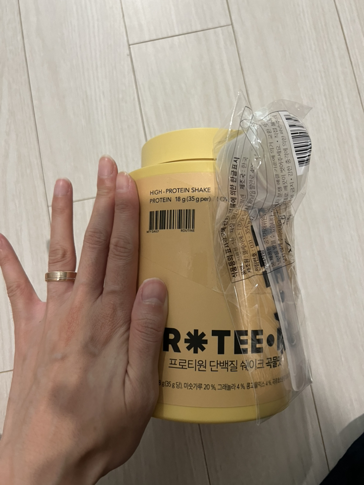 프로티원 단백질 쉐이크 곡물맛 490g, 1개 이미지 3