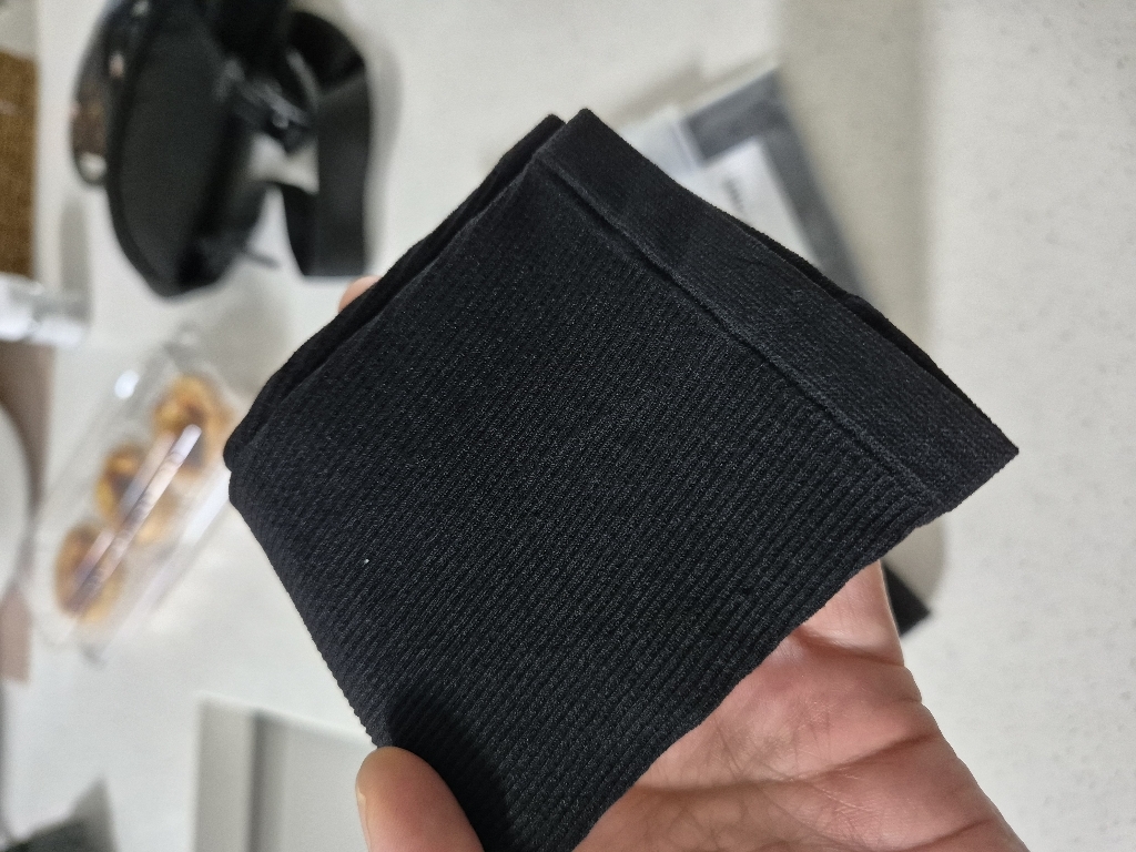 캐니언브라운 남성용XXL 심리스 남자 쿨토시 2P X 5세트 빅사이즈, 블랙 이미지 4