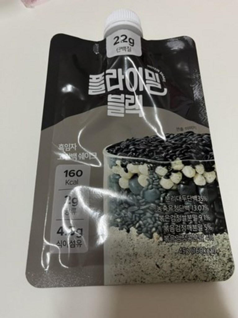 플라이밀 단백질 쉐이크 블랙 45g, 7개 솔직 후기 | 실사용자 리뷰 분석 - 상품 이미지 3
