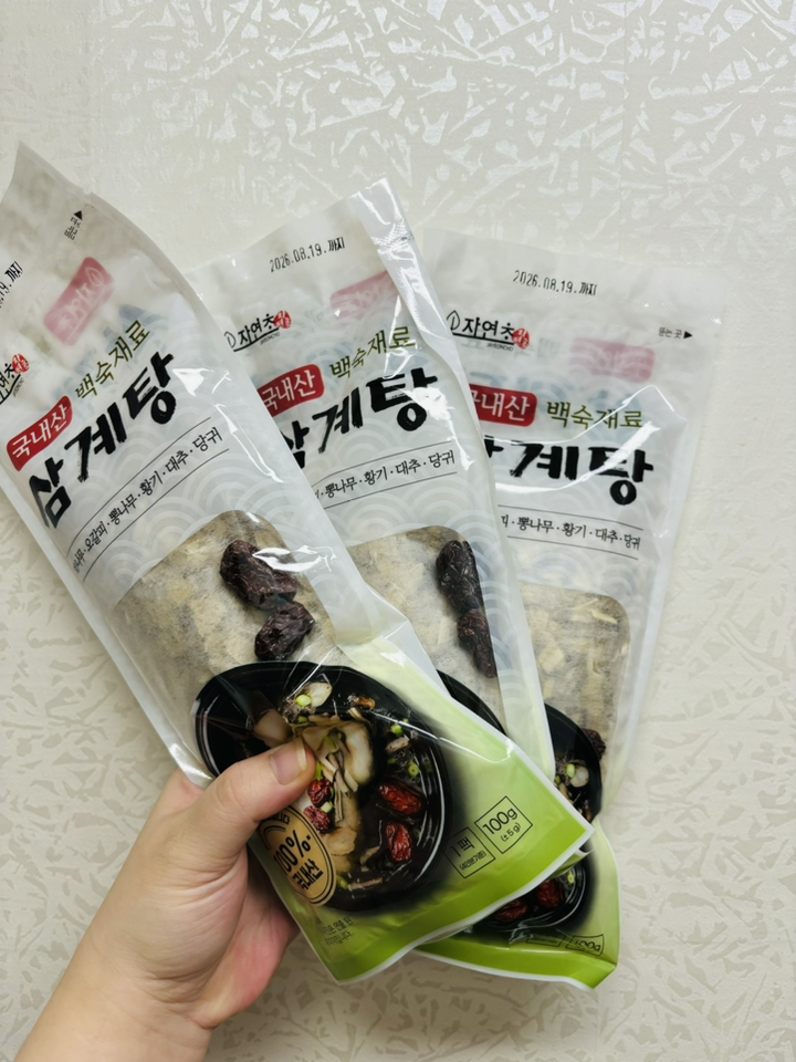 자연초 국내산 삼계탕 백숙재료 100g, 3개 이미지 2