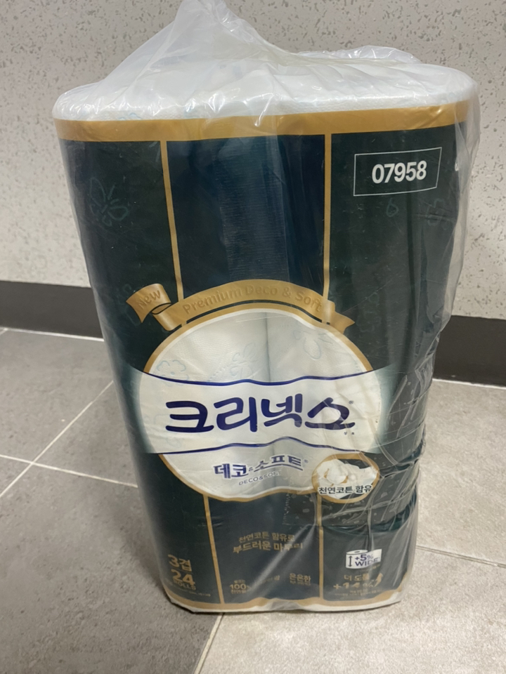 크리넥스 천연 펄프 데코 & 소프트 3겹 화장지 30m 이미지 4