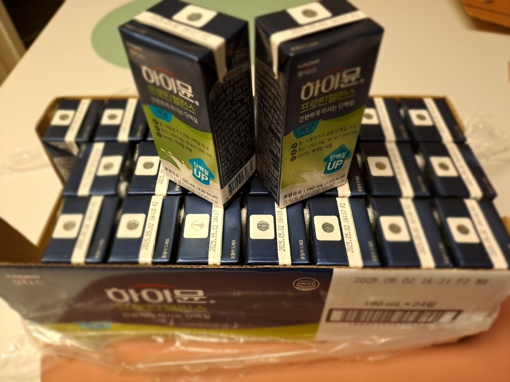 하이뮨 프로틴 밸런스 저당 음료 190ml, 32개 솔직 후기 | 실사용자 리뷰 분석 - 상품 이미지 2