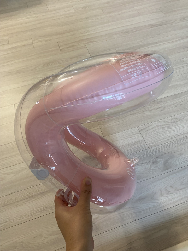 아티나 넥베스트 부력보조복, 베이비핑크, 1개 이미지 3