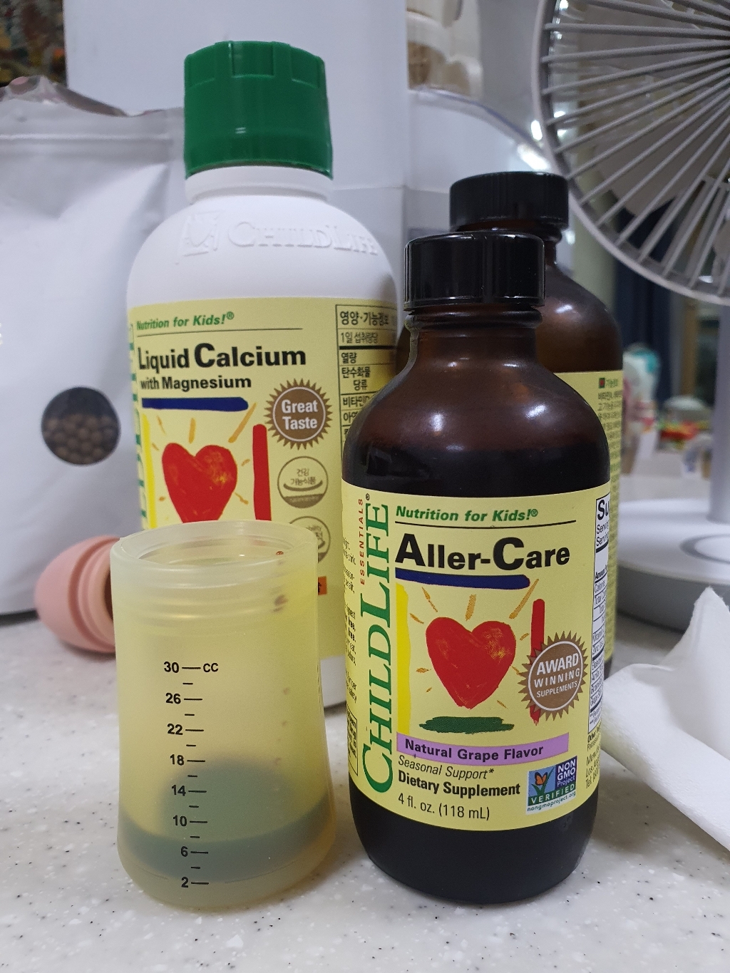 차일드라이프 알러케어 어린이 비타민 내추럴 포도 맛 118ml, 1개 실사용 후기 | 효과 있을까? - 상품 이미지 3