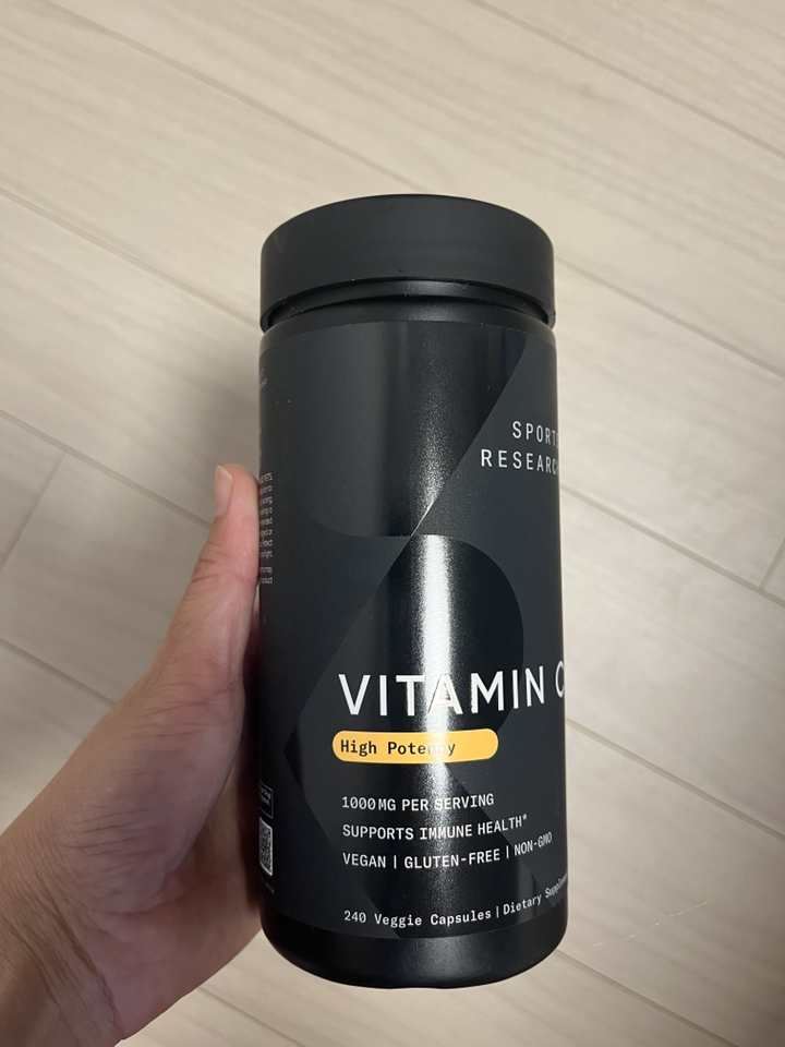 스포츠리서치 하이 포텐시 비타민 C 안티옥시던트 서포트 1000mg 베지 캡슐 이미지 3