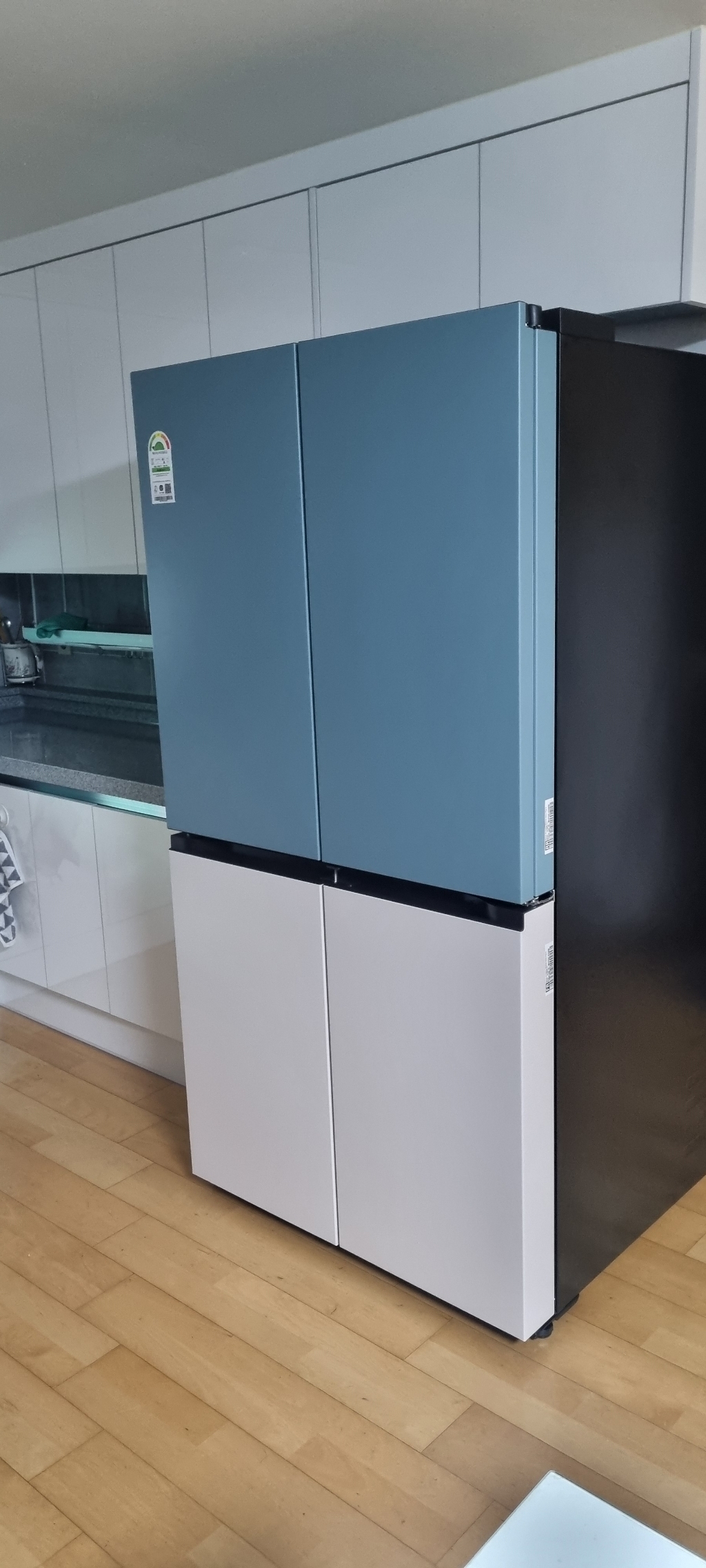 [색상선택형] LG전자 디오스 오브제컬렉션 매직스페이스 4도어 냉장고 메탈 870L 방문설치 이미지 3