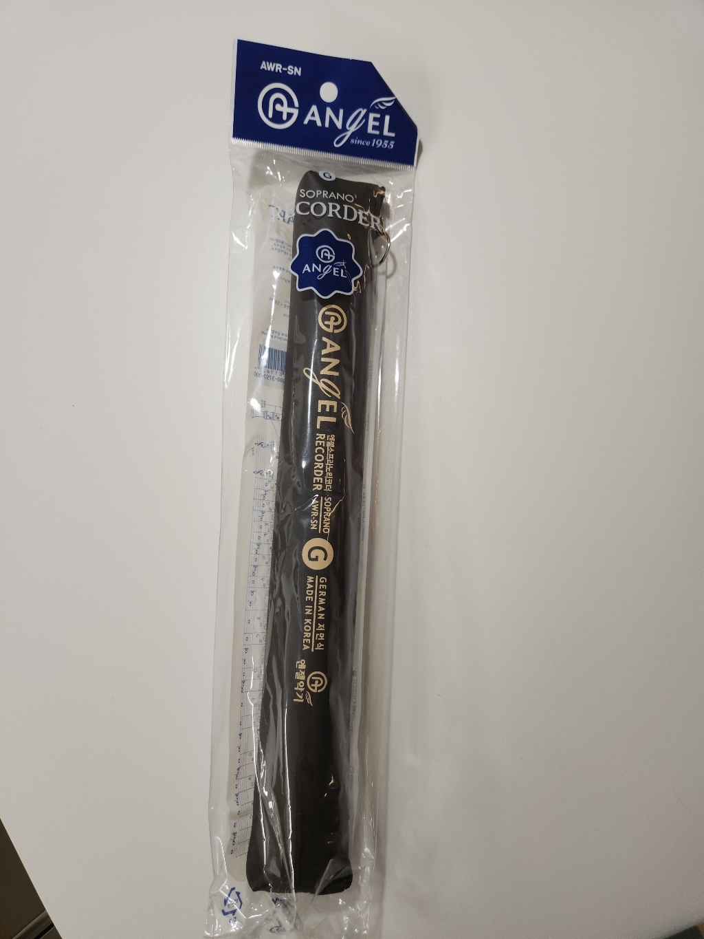 Angel 소프라노 리코더 SN(G) 저먼식 독일식 Soprano Recorder 이미지 2
