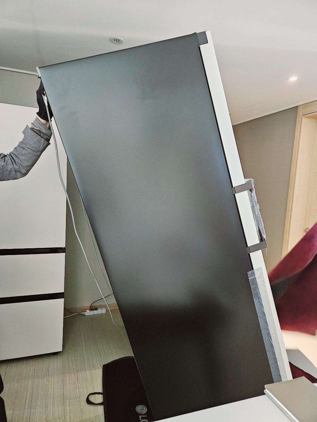 [10% 환급가전] [색상선택형] LG전자 오브제 384L 컨버터블 패키지 메탈 냉장고 방문설치 이미지 3