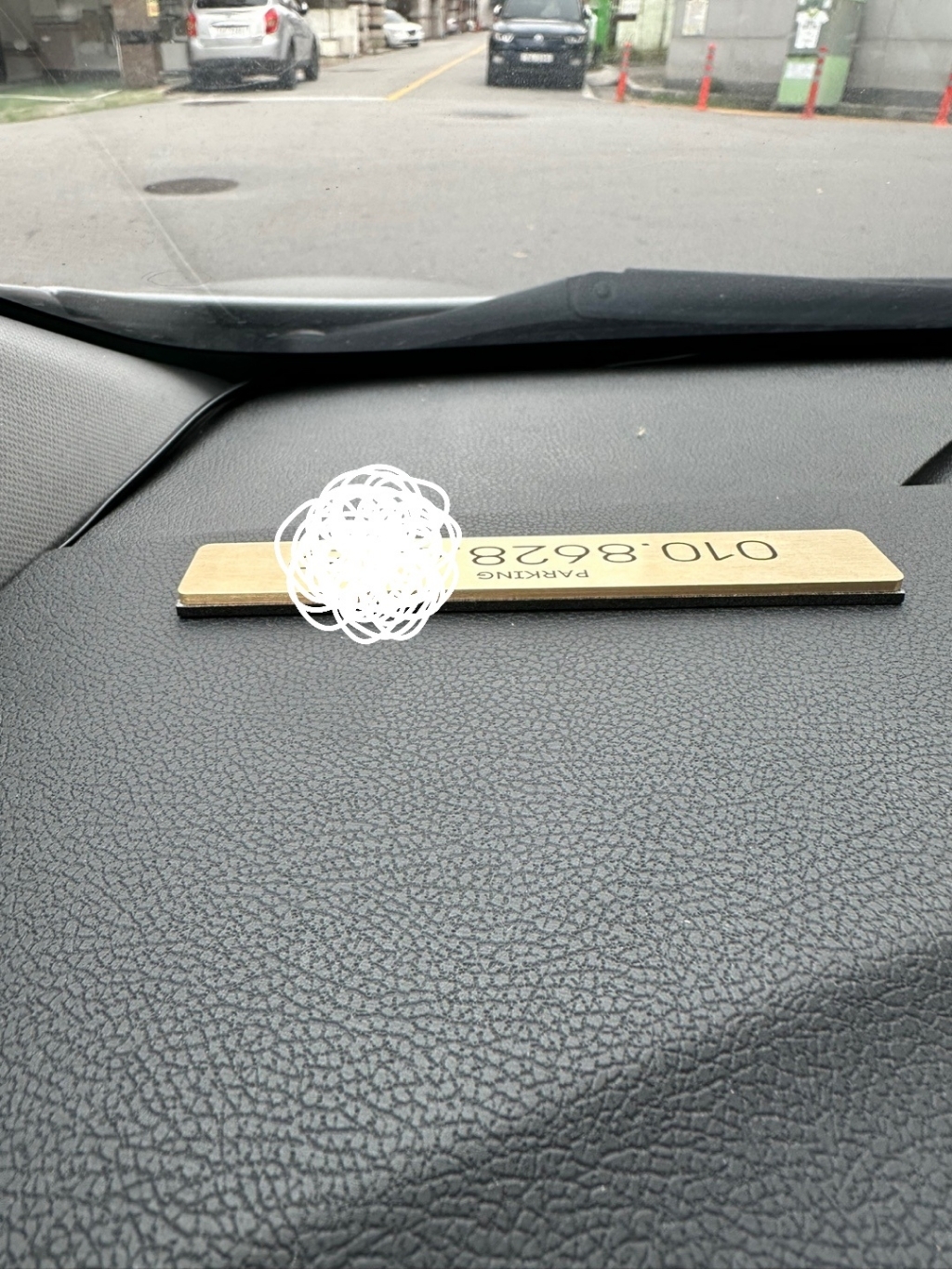 라인하임 논슬립 메탈 자동차 주차번호판 새차선물 이미지 3