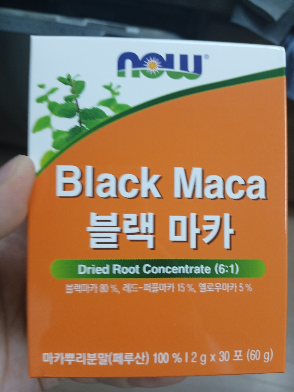 나우푸드 블랙마카 분말스틱 30포 3박스 3개월분 60g, 3개 솔직 후기 | 실사용자 리뷰 분석 썸네일