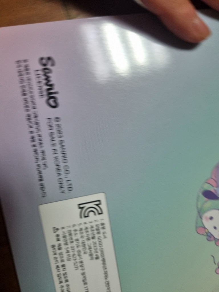 GOGO 산리오캐릭터즈 피아노 건반이 있는 음악노트 이미지 3