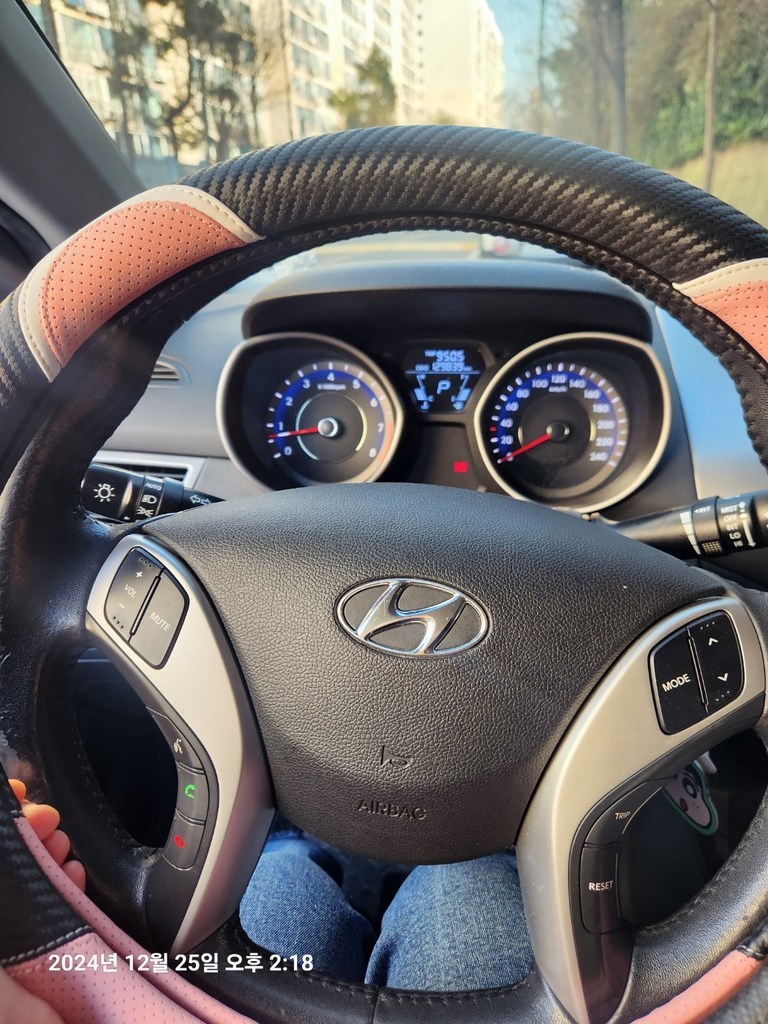 벤쿠쿠 TH-SDX1822 여성 가죽 캐릭터 자동차 핸들커버 이미지 4