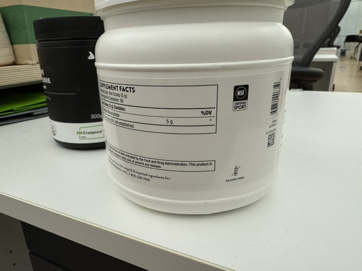 Thorne Research Creatine 쏜리서치 크레아틴 16oz(... 실사용 후기 | 효과 있을까? - 상품 이미지 4