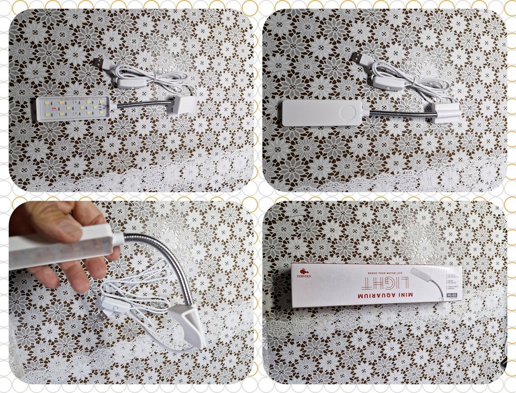 모비딕 미니 아쿠아리움 라이트 ML-03 USB, 1개 이미지 4