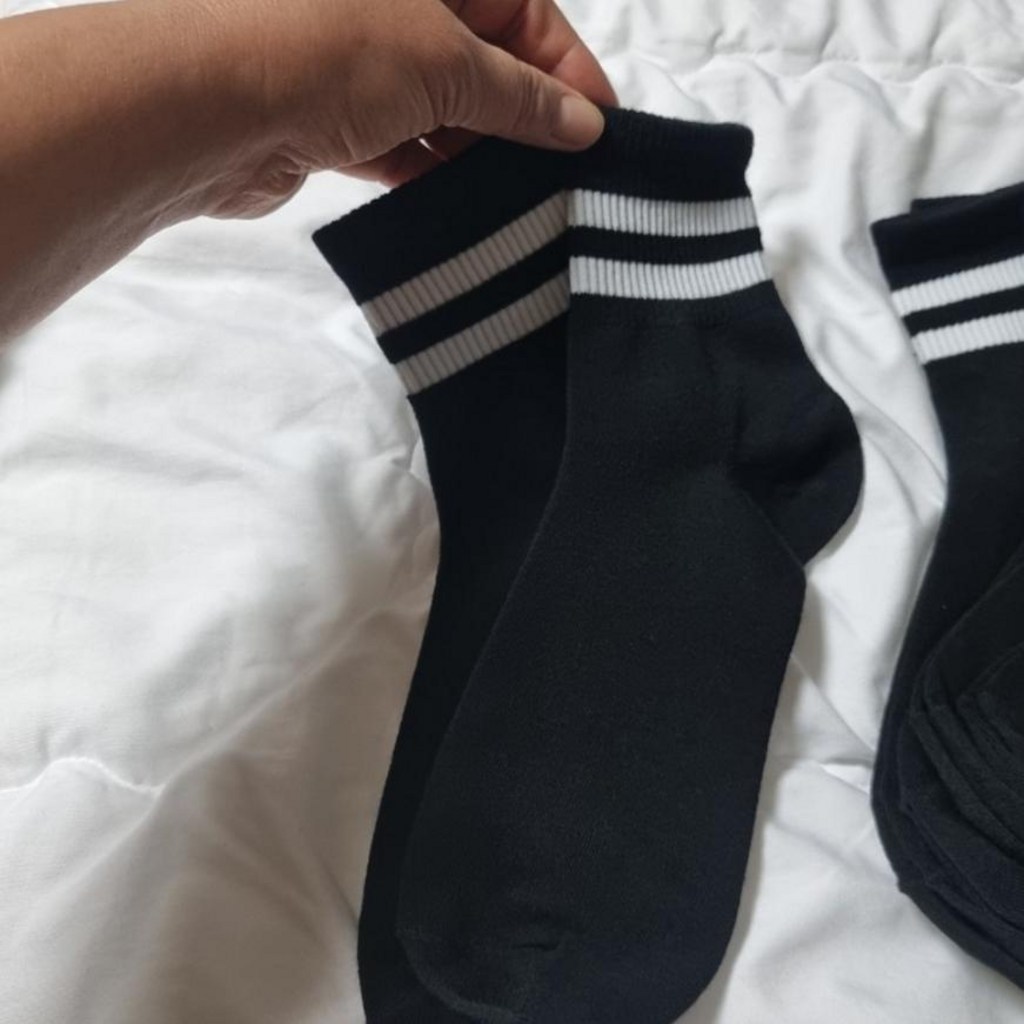 올리싹 10+10 대용량 남성용 국산 스포티보이 중목 양말 이미지 3