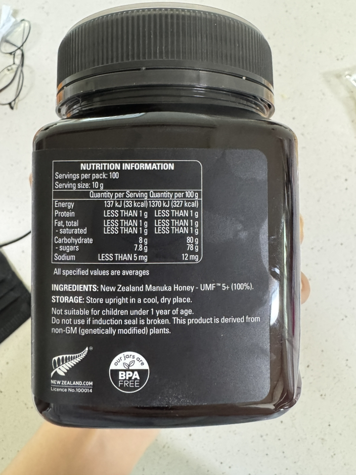 콤비타 UMF5+ 마누카꿀 500g, 1개 솔직 후기 | 실사용자 리뷰 분석 - 상품 이미지 4