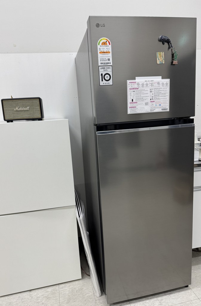 [색상선택형] LG전자 오브제 335L 2도어 냉장고 메탈 방문설치 이미지 4