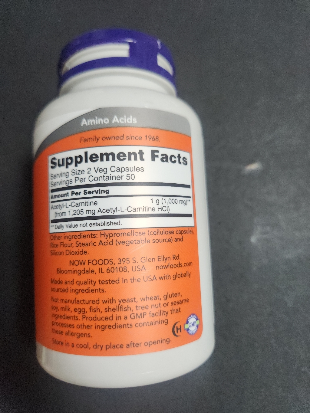 나우푸드 아세틸-L-카르니틴 500mg 베지 캡슐 100정, 1개 맛있게 먹은 솔직 후기 - 상품 이미지 4