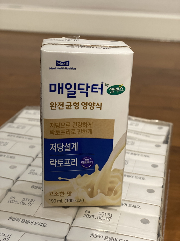 셀렉스 매일닥터 완전균형영양식 고소한맛 190ml, 48개 이미지 3