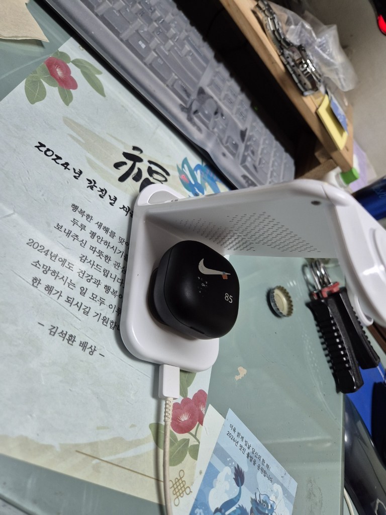 제이원 3in1 휴대폰 블루투스 이어폰 갤럭시워치 멀티 고속 무선 충전 스탠드 23W 이미지 4