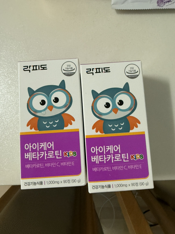 락피도 아이케어 베타카로틴 90정, 1개 이미지 3