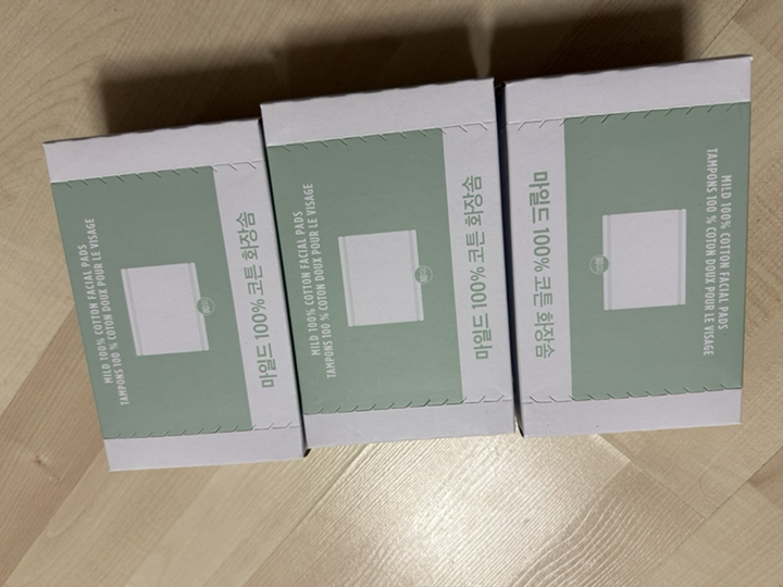 더페이스샵 데일리 마일드 100% 코튼 화장솜 이미지 4