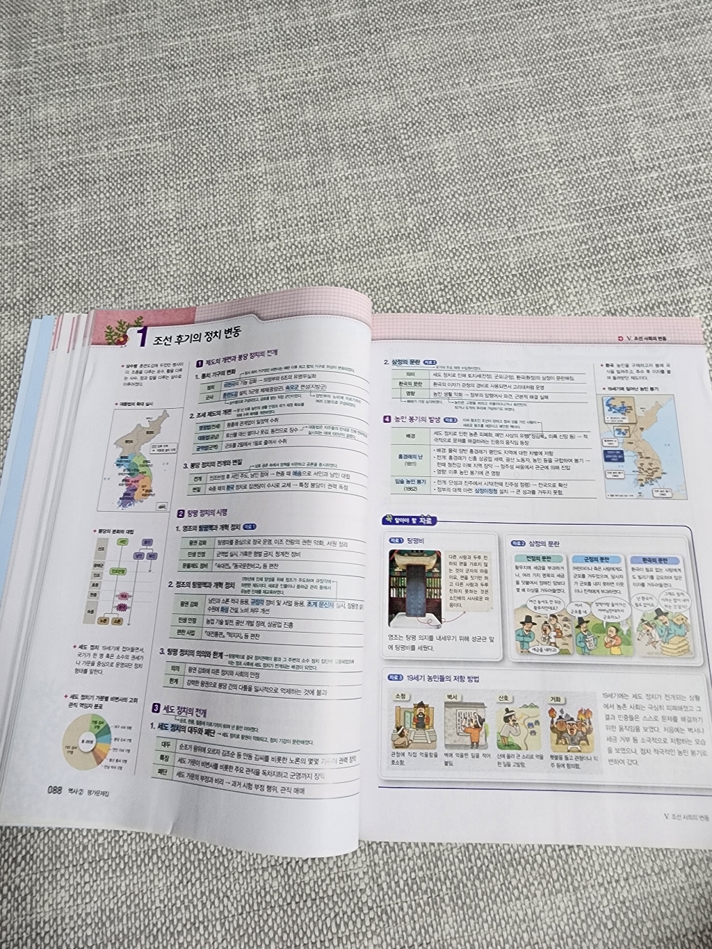 2026년 동아출판 중학교 역사 2 평가문제집/노대환 교과서편 중등 2015 개정 이미지 4