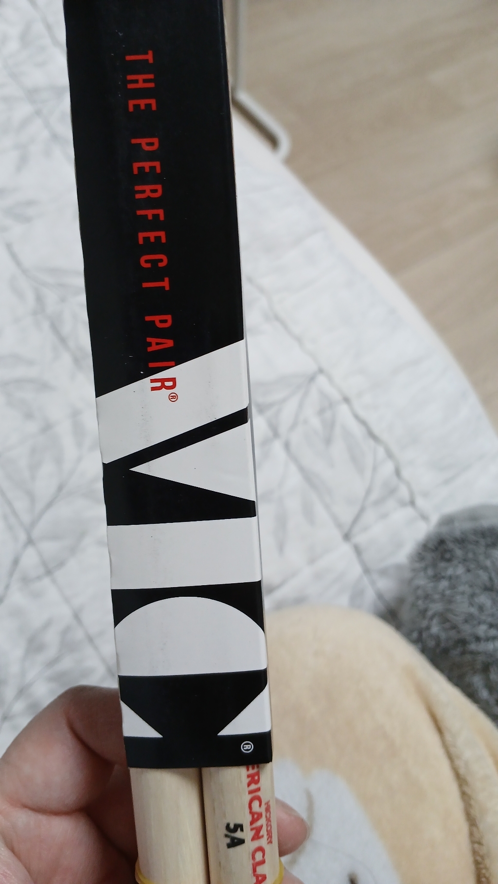 빅퍼스 American Classic 5A 히코리 드럼스틱 솔직 후기 | 취미생활 필수템 - 상품 이미지 3