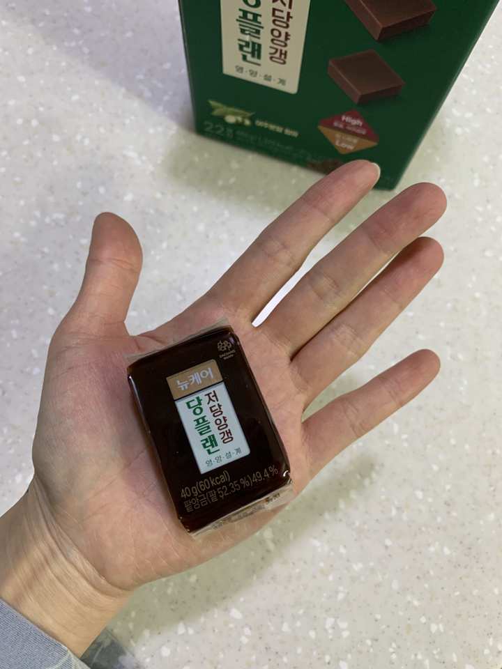 뉴케어 당플랜 저당양갱 320g, 1개 이미지 2