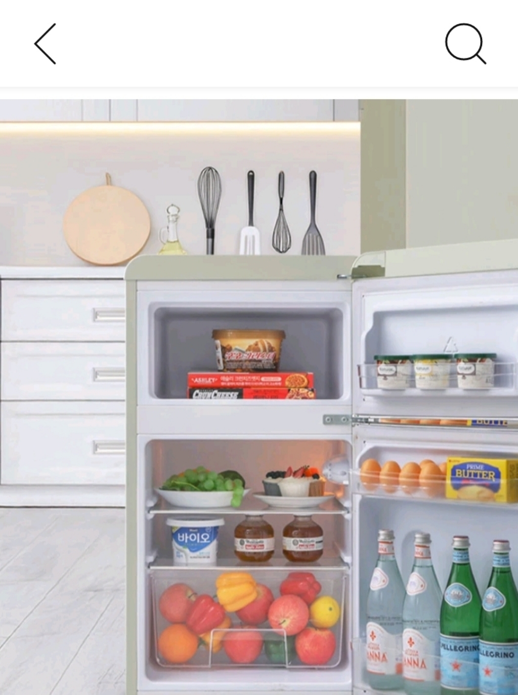 구델 리얼레트로 미니냉장고 85L RGD09CDJ 방문설치 이미지 4