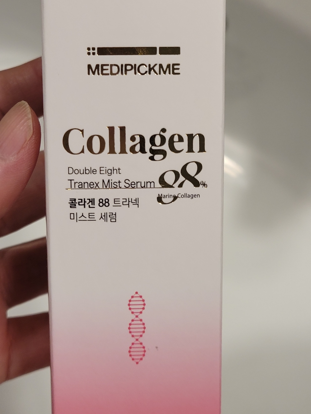콜라겐 뿌리는 앰플 안개 분사 에어리스 미스트 콜라겐88% face mist 이미지 2