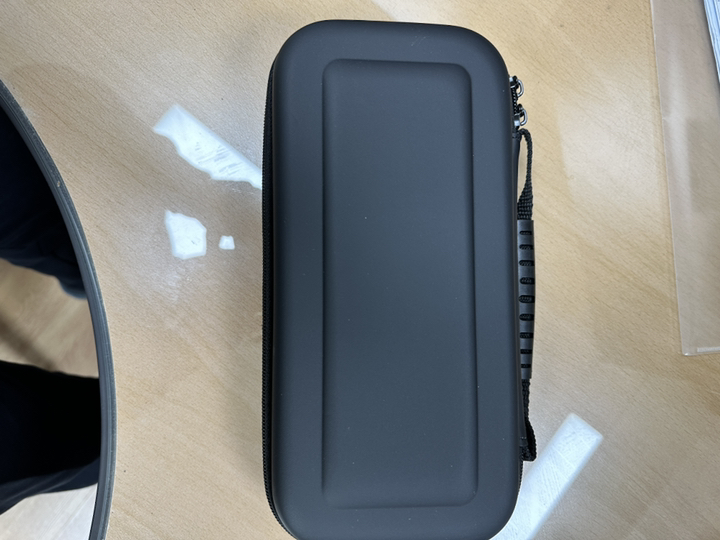 안녕마켓 닌텐도 스위치 휴대용 하드 파우치 블랙 이미지 3