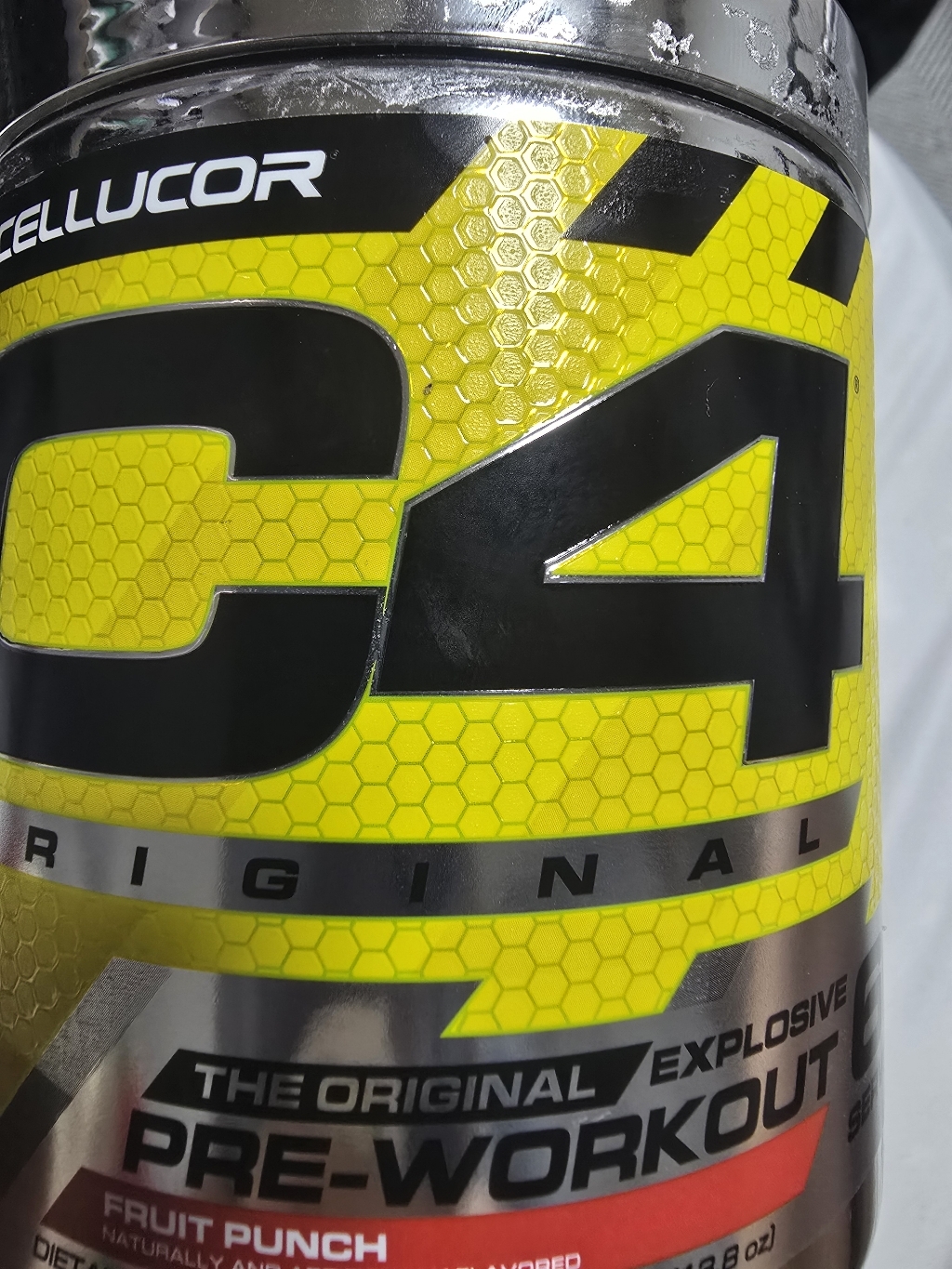 셀루코어 C4 오리지널 프리-워크아웃 프루트 펀치 맛 195g, 1개 맛있게 먹은 솔직 후기 - 상품 이미지 2