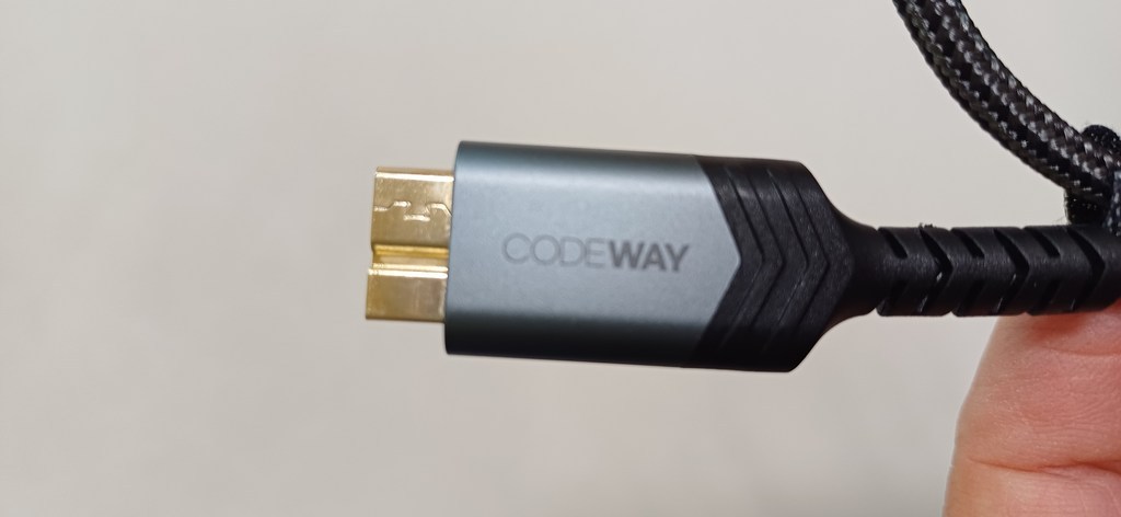 코드웨이 USB C타입 to 마이크로B 외장하드 케이블 솔직 후기 | 실사용자 리뷰 분석 - 상품 이미지 2